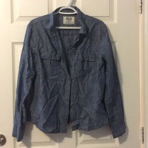 Blue Button Down Shirt